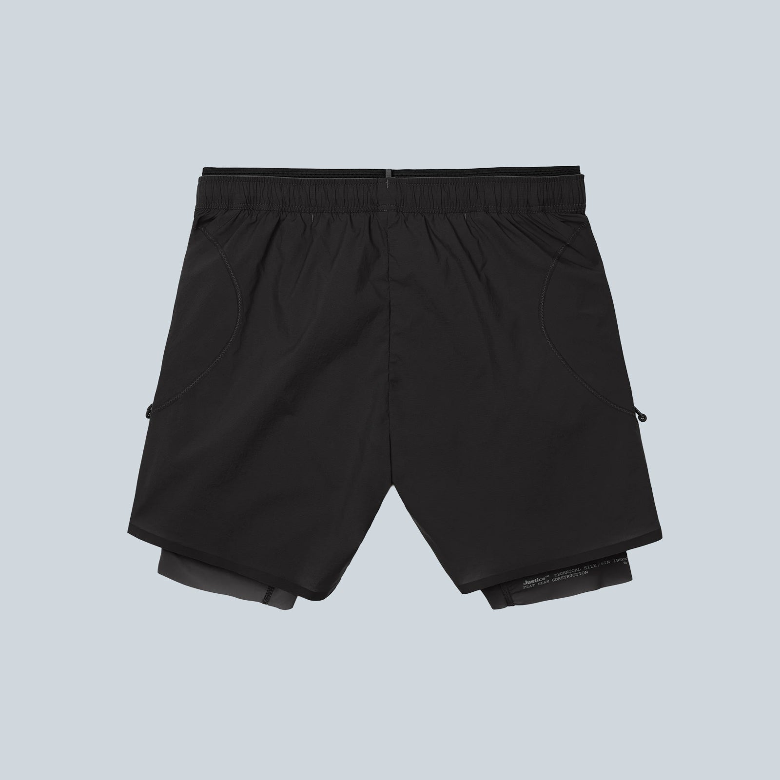 RIPPY CORDURA 5 TRAIL SHORTS - BLACK