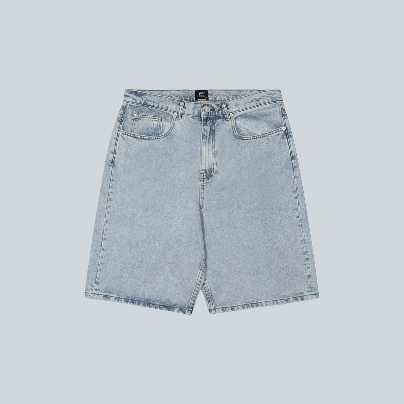 DENIM SHORTS - LIGHT WASH
