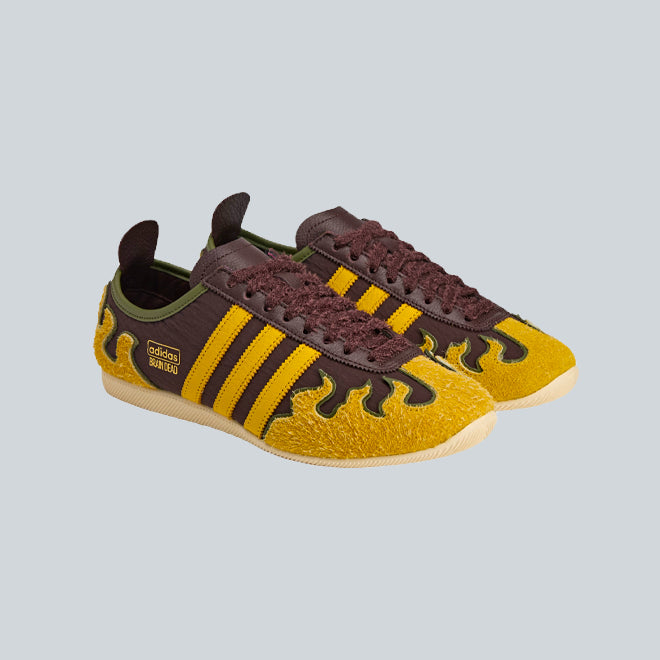 ADIDAS X BRAIN DEAD JAPON LO - SHADOW BROWN / HAZY YELLOW / OFF WHITE image 1
