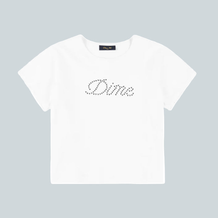 DIME MTL ICY T-SHIRT - WHITE image 0