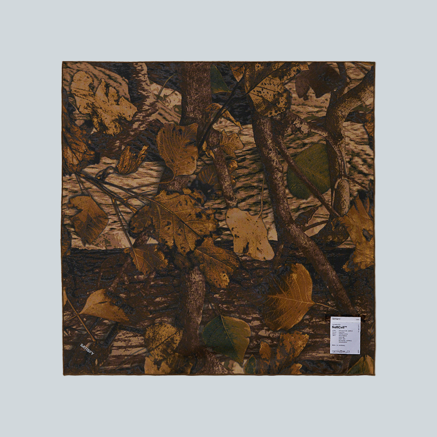 SATISFY SOFTCELL BANDANA - CAMO LEAVES image 0