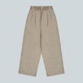 KAPPY TWO TUCK WIDE KATION PANT - LIGHT BEIGE image 0