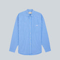 WALK IN PARIS STRIPED OXFORD SHIRT - BLUE STRIPE image 0