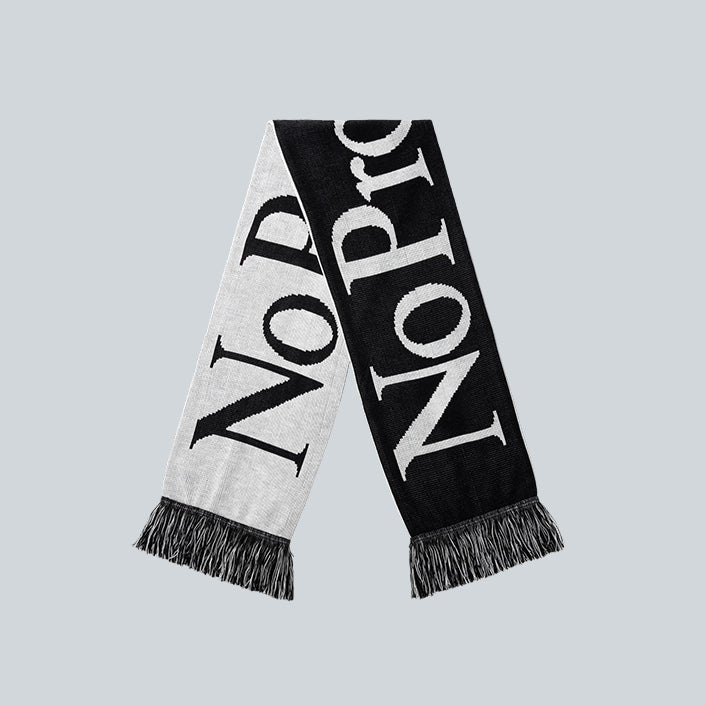 NO PROBLEMO SCARF - BLACK image 0