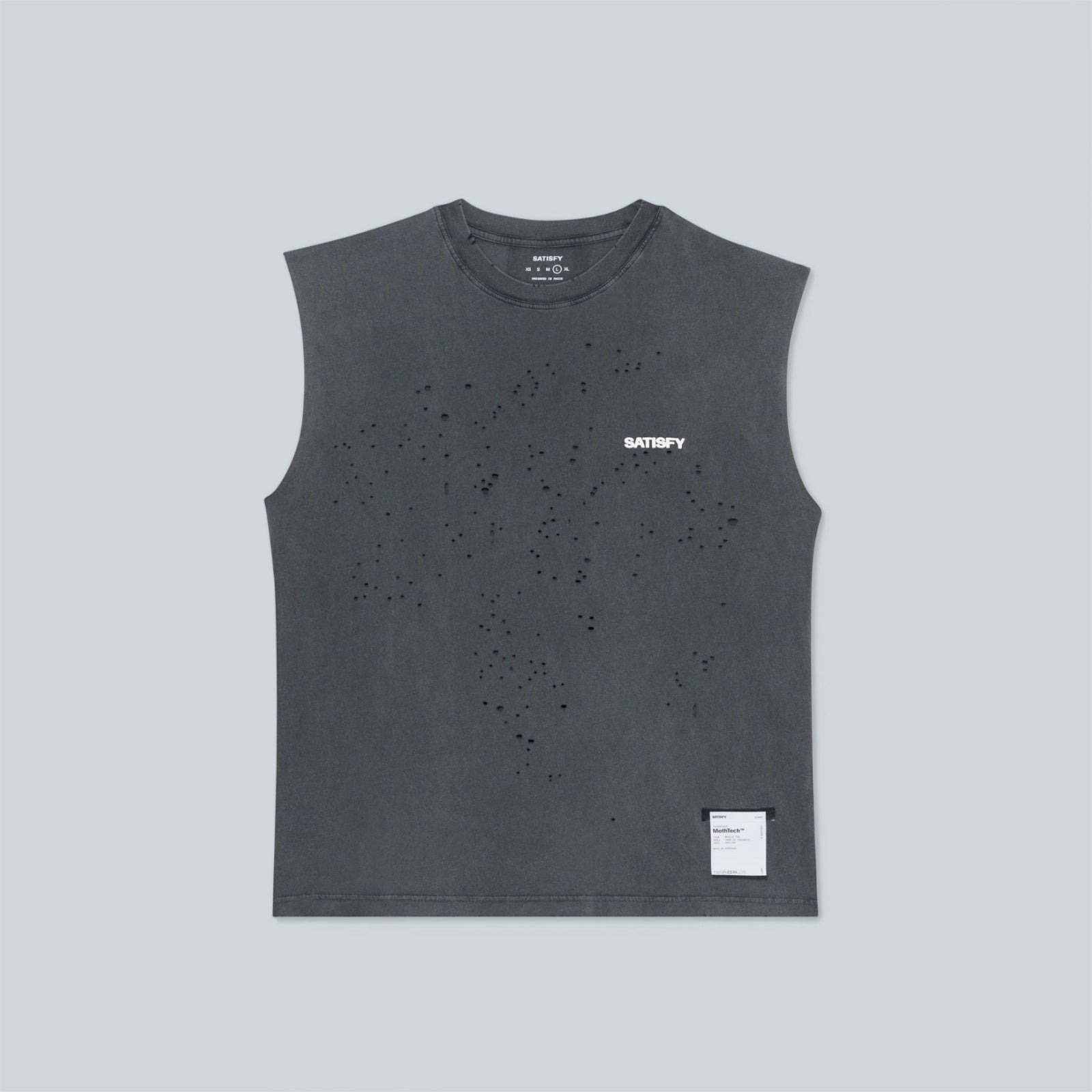 MOTHTECH MUSCLE TEE - AGED BLACK