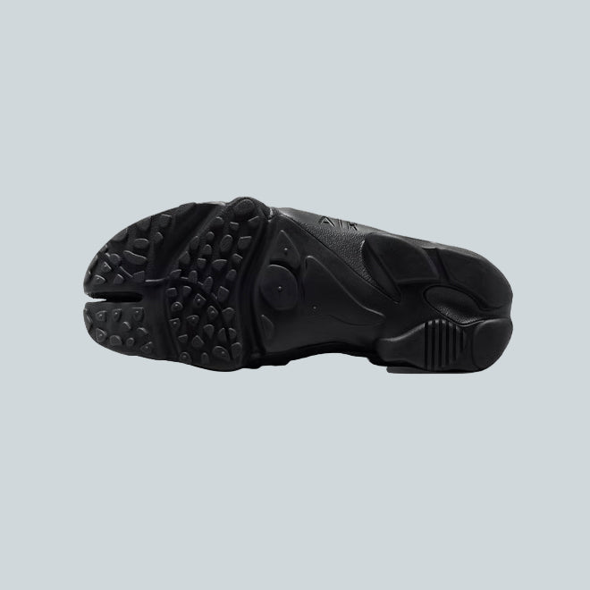 NIKE AIR RIFT LEATHER - BLACK / METALLIC SILVER image 4