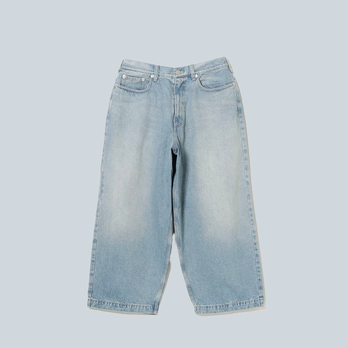 BALLOON WIDE DENIM - INDIGO