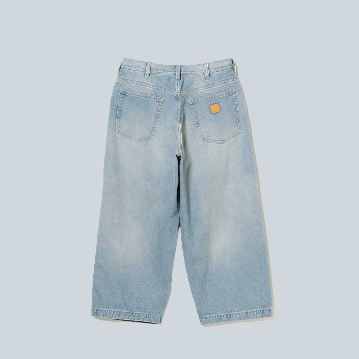 BALLOON WIDE DENIM - INDIGO