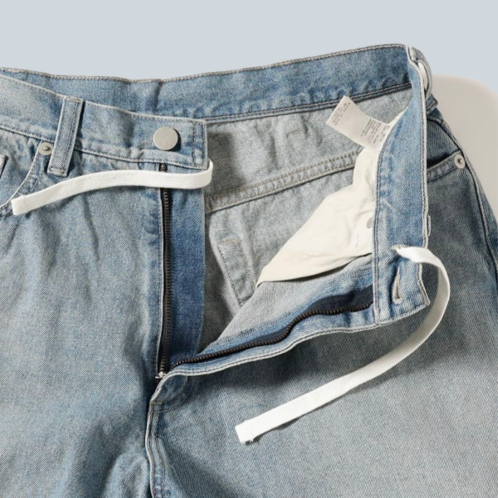 BALLOON WIDE DENIM - INDIGO