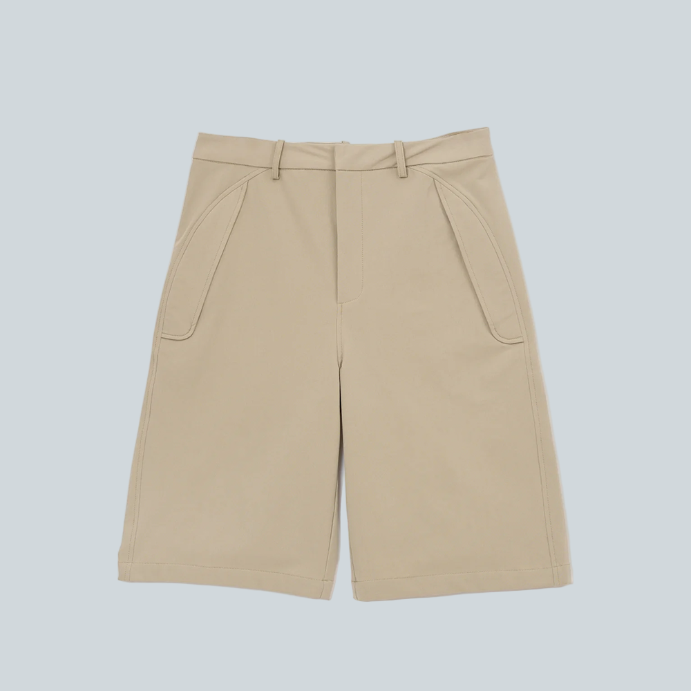 HIKING PATROL LIGHT SOFT SHELL SHORTS - LIGHT BEIGE image 0