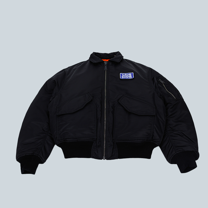 SAISON BOMBER CWU 90'S - BLACK