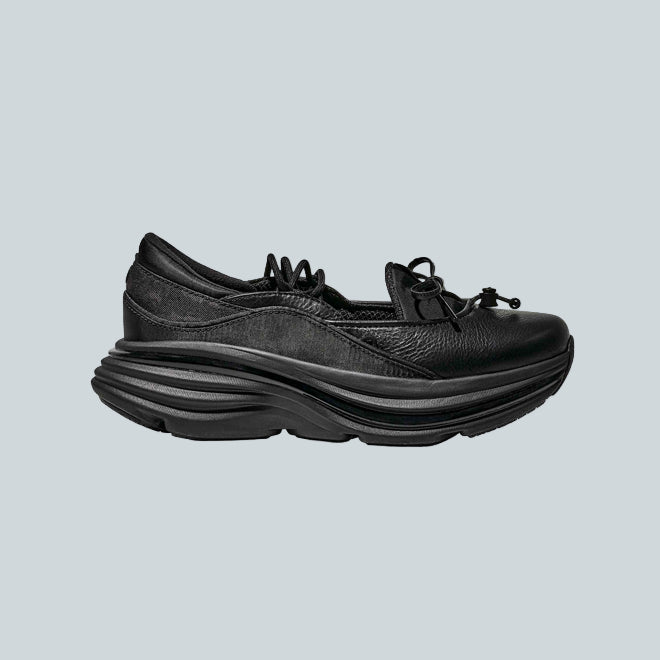 HOKA BONDI MARY JANE - BLACK / BLACK image 0