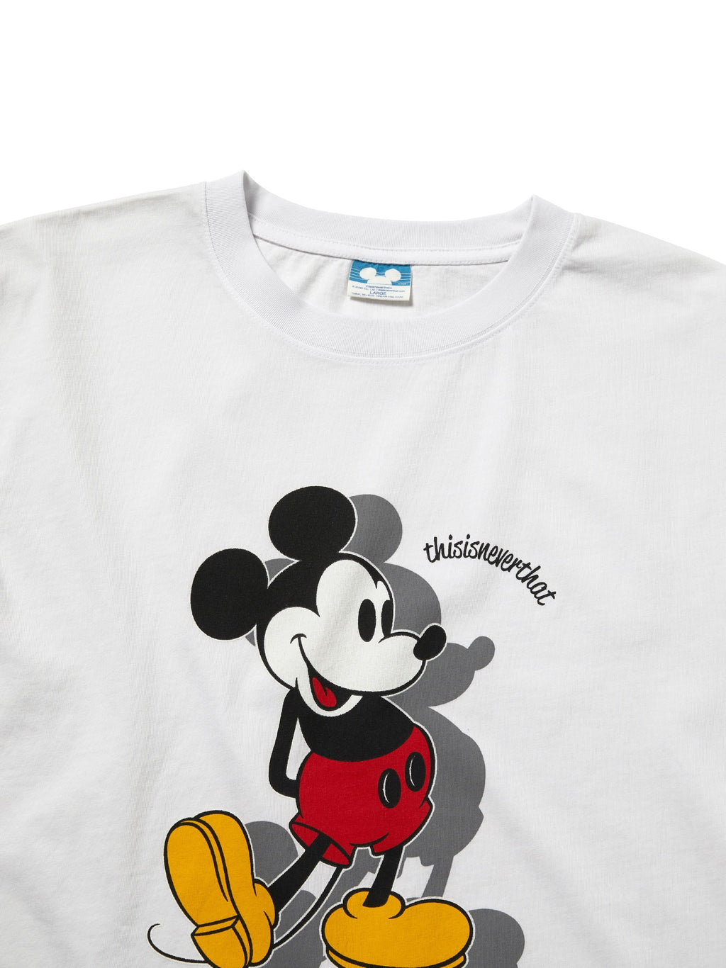 THISISNEVERTHAT X DISNEY MICKEY CLASSIC TEE - WHITE image 1