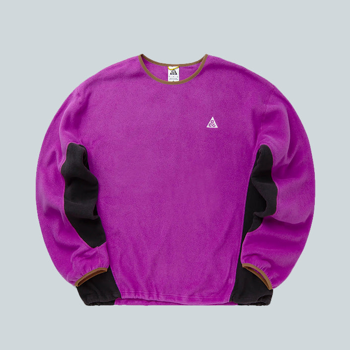 NIKE ACG WOLF TREE CREW - VIVID PURPLE image 0