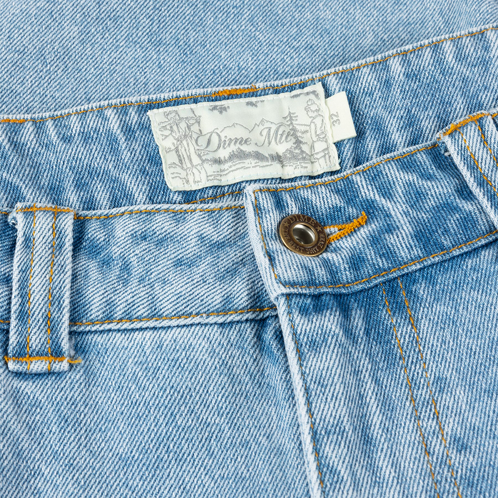 DIME MTL CARPENTER SHORT DENIM - BLUE WASHED image 1