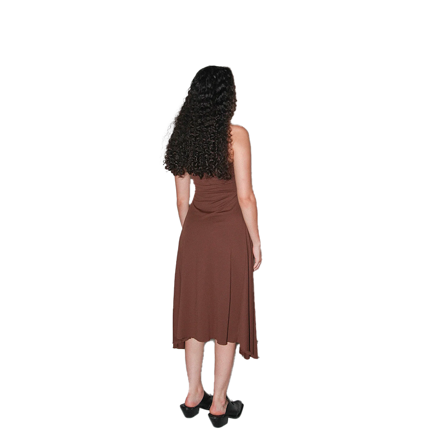 KKCO TWIST DRESS - MUD image 1