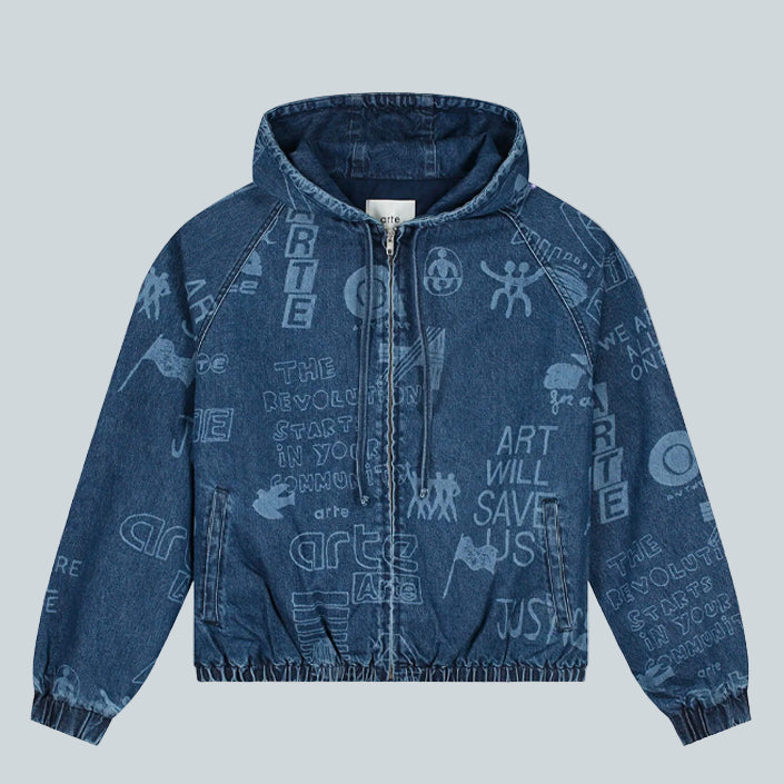 ARTE SAVES PANT - DENIM image 0