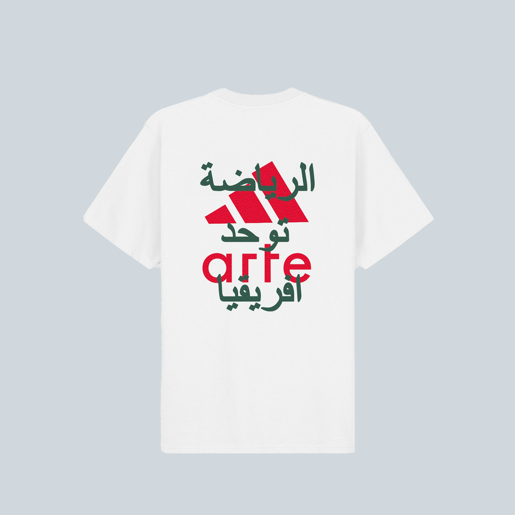 TSHIRT - WHITE RED