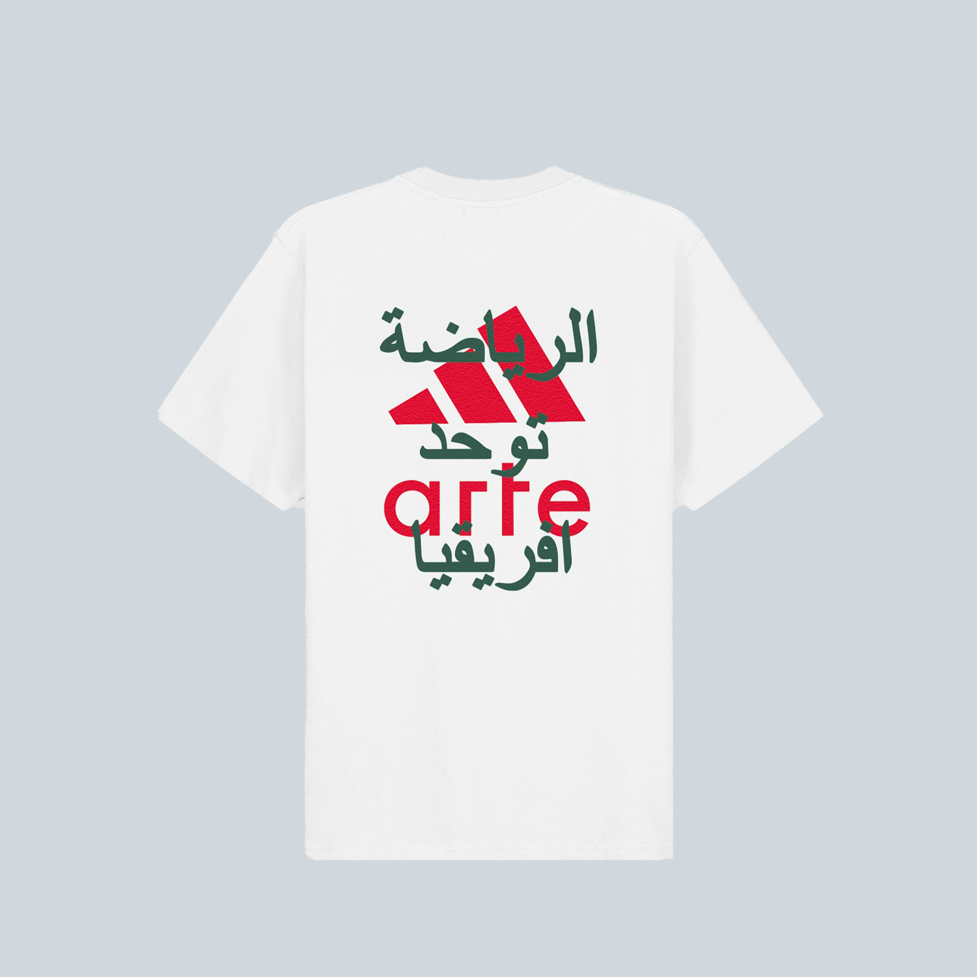 TSHIRT - WHITE RED