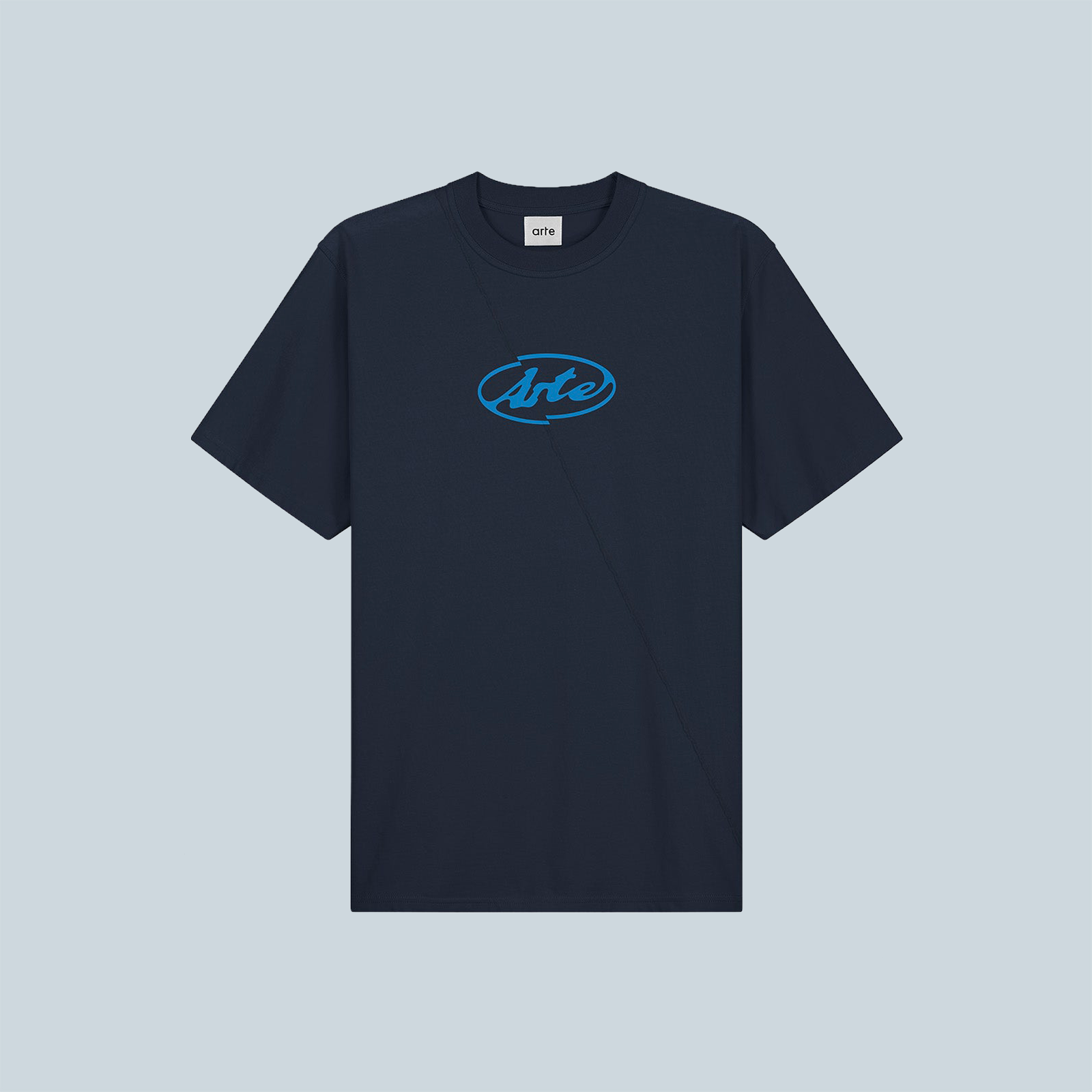 CIRCLE LOGO TSHIRT - NAVY