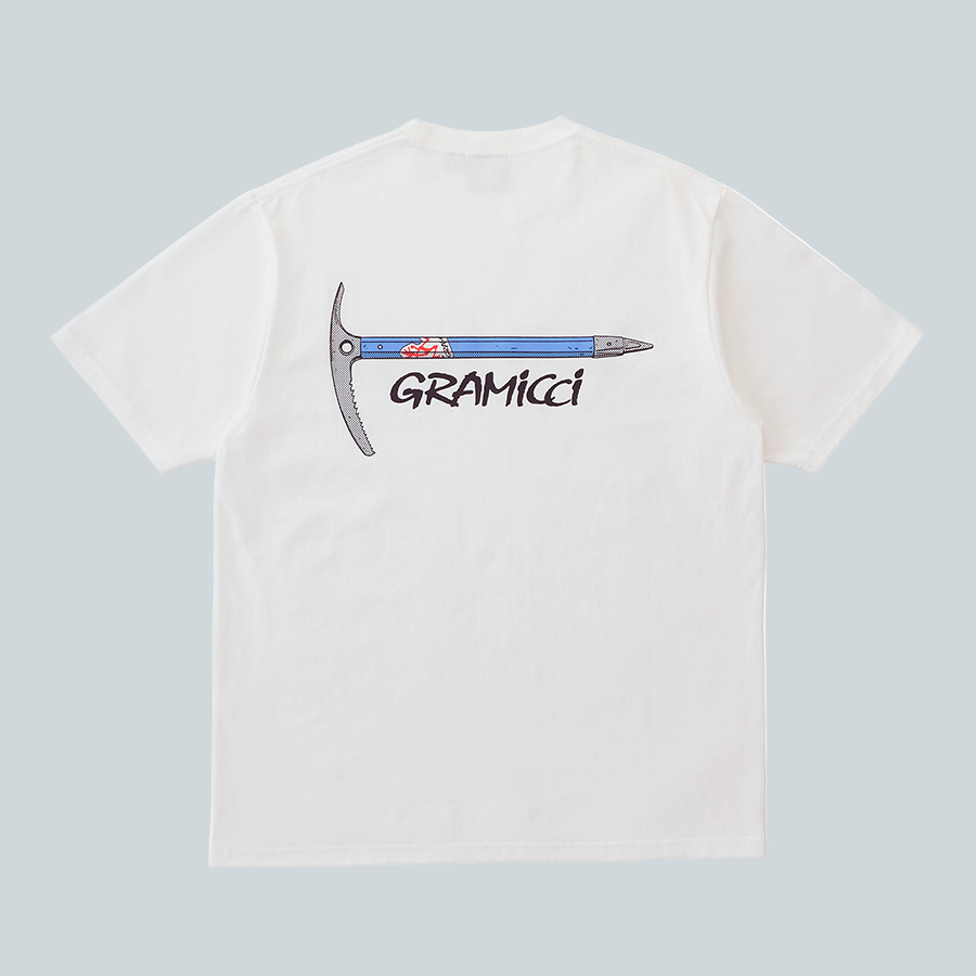 GRAMICCI ICE AXE TEE - WHITE image 0