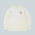 THISISNEVERTHAT SPIRAL LOGO L/S TEE - IVORY image 0