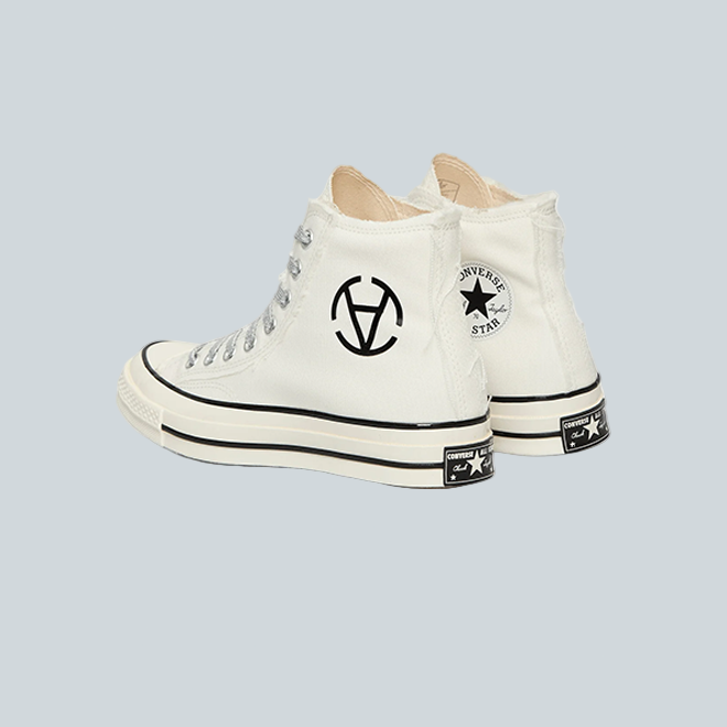 CONVERSE SLAM JAM CHUCK 70 HIGH SNEAKERS - VINTAGE WHITE image 3