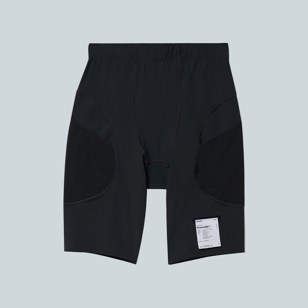 SATISFY TECHSILK EVO 9" HALF TIGHTS - BLACK image 0