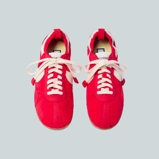 NIKE X JACQUEMUS MOON SHOE - DARK RED image 1