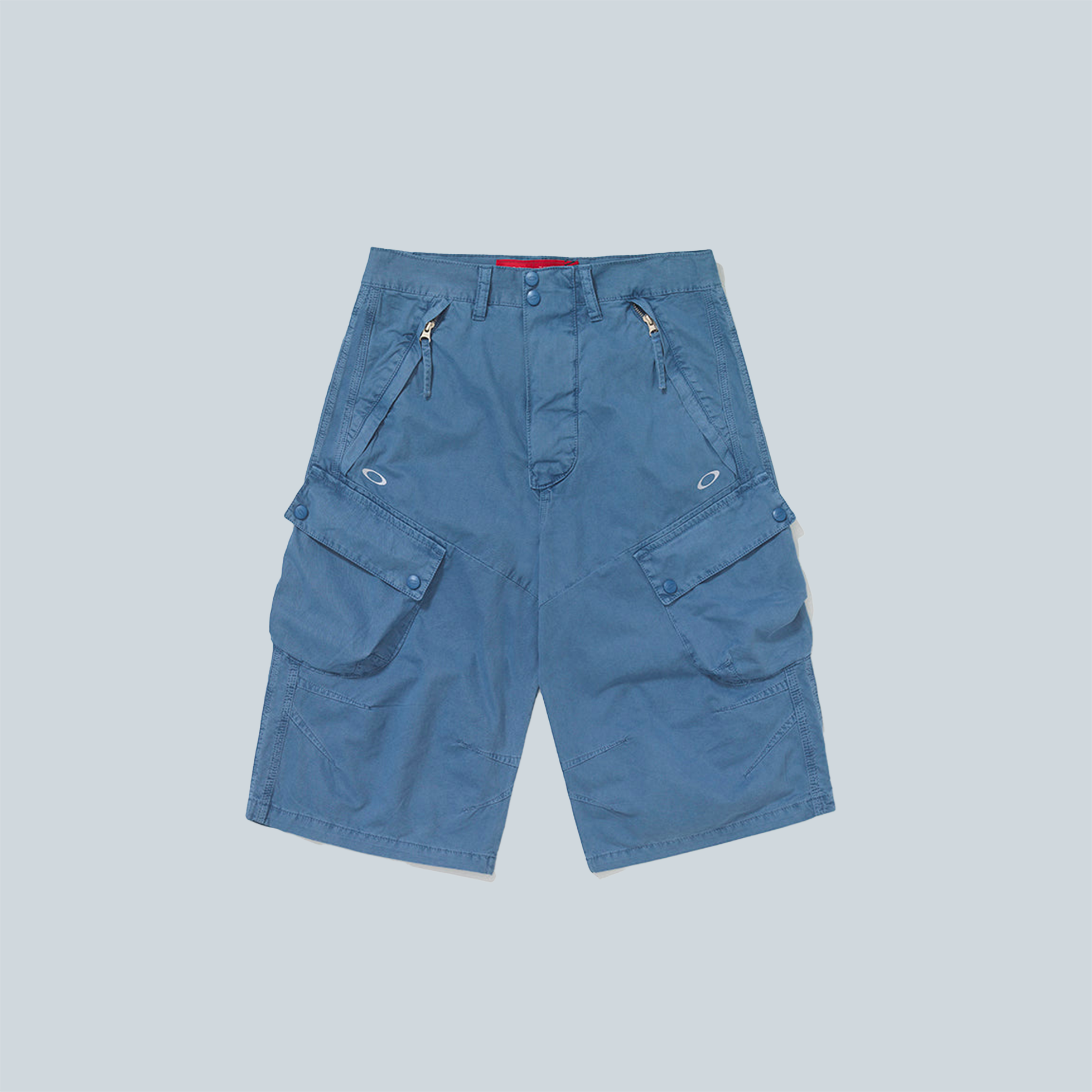 SB OVERSIZED SHORTS - STEEL BLUE