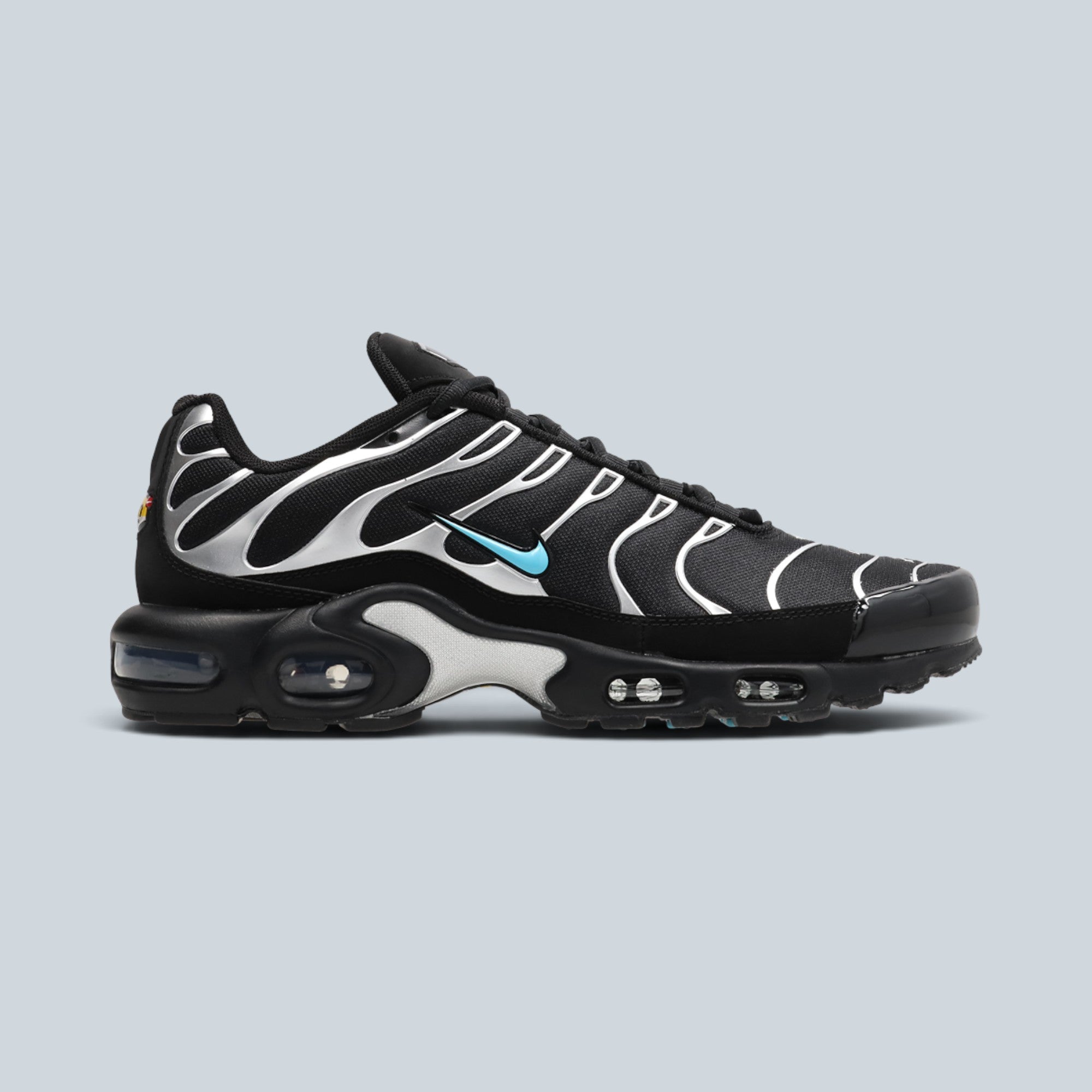 AIR MAX PLUS OG PRM - BLACK / METALLIC SILVER