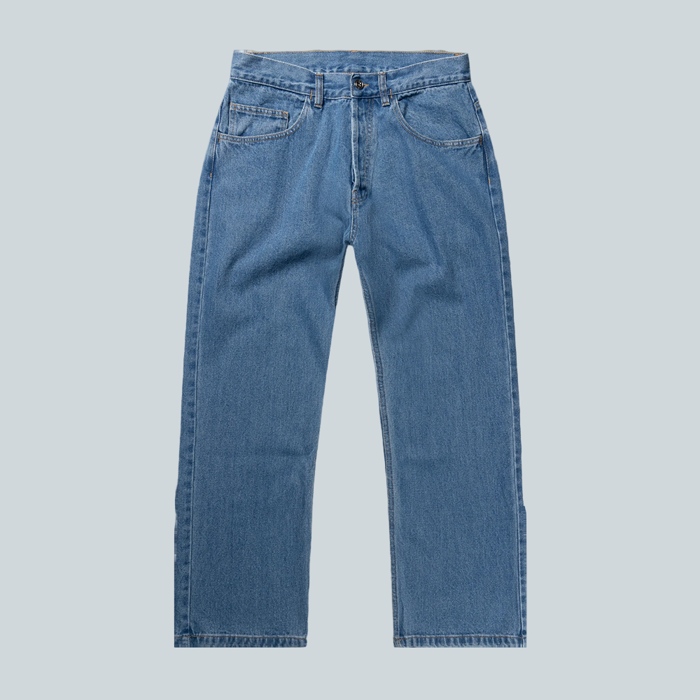 NO PROBLEMO BAGI JEAN - BLUE DENIM image 0