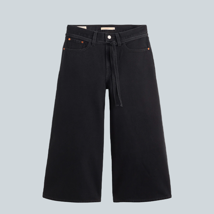 LEVIS JEAN XL CULOTTE - NOW HEAR ME - BLACK image 0