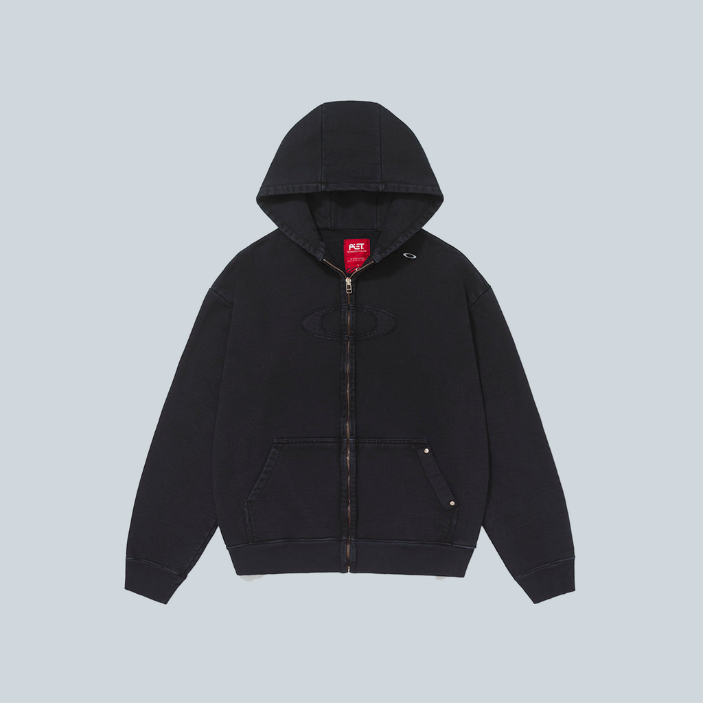 PADDED HOODIE - VINTAGE BLACK