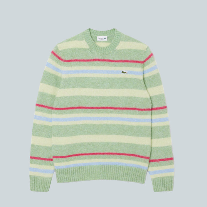 LACOSTE PULL LAINE ALPAGA RAYÉ image 0