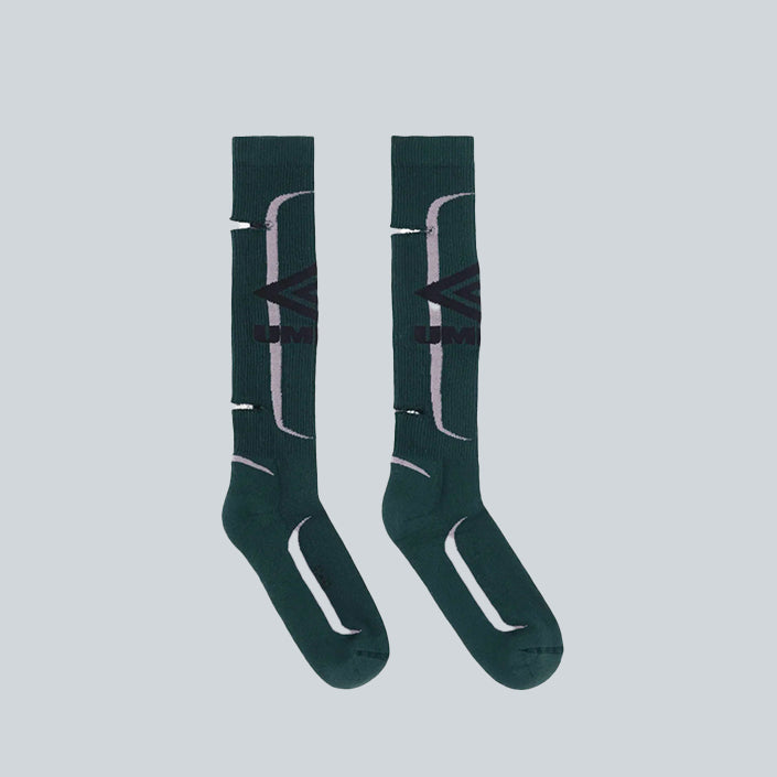 UMBRO LOGO SOCKS - DARK OLIVE image 0