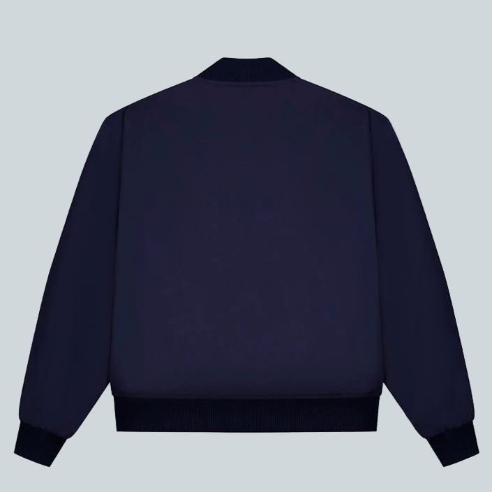 ARTE EYE BOMBER JACKET - NAVY image 1