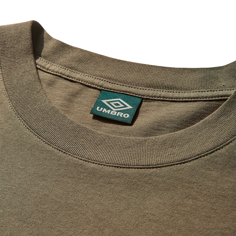 UMBRO OG LOGO T-SHIRT - ARMY GREEN image 2