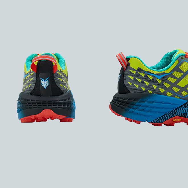 HOKA SPEEDGOAT 2 - CITRUS/HOKA BLUE image 3