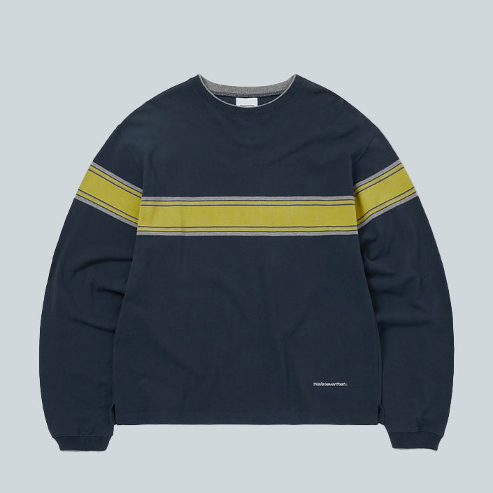 THISISNEVERTHAT PK LINE L/S TEE - NAVY image 0