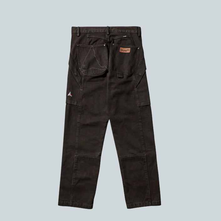 ROA X WRANGLER ORTE DENIM CARGO - DARK BROWN image 1