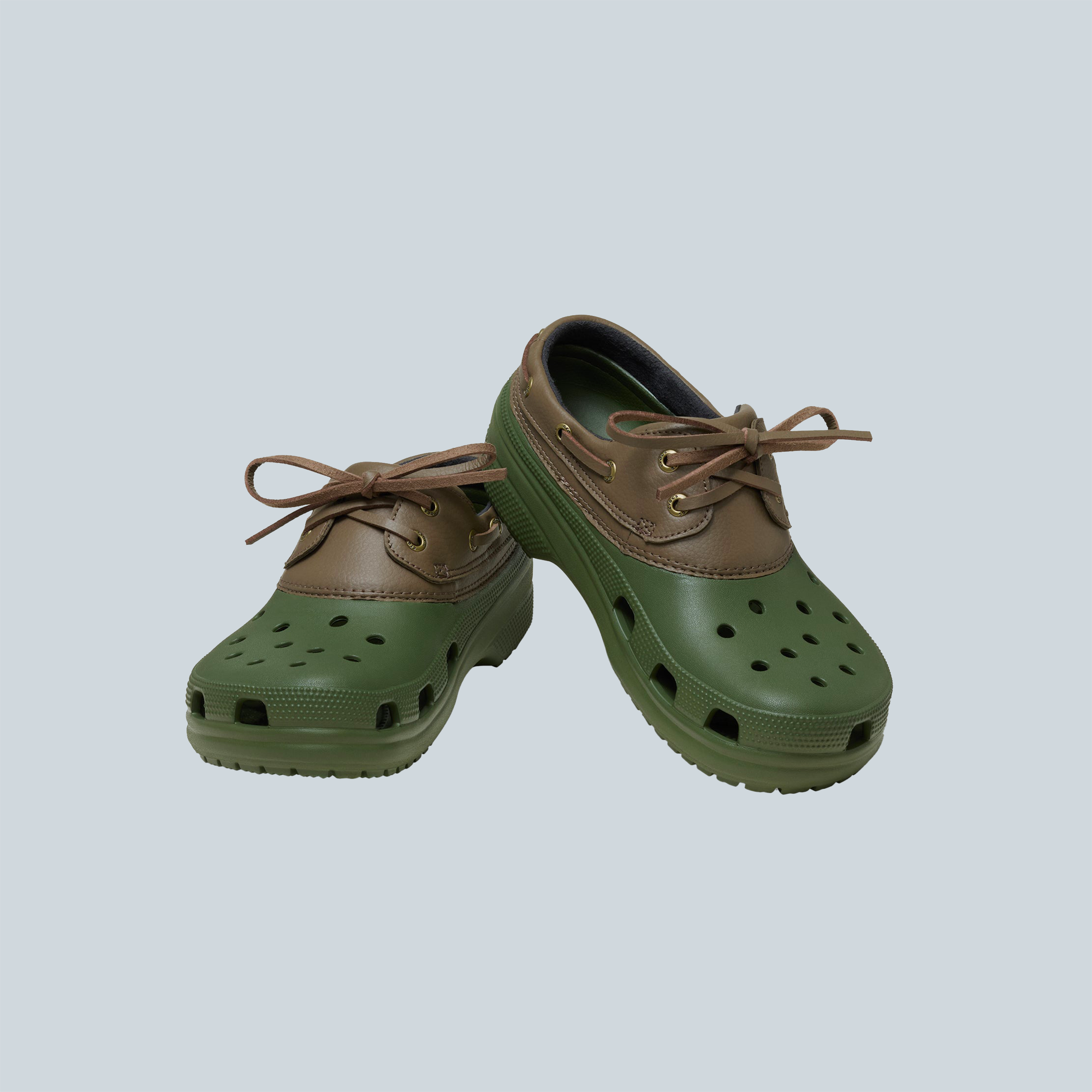 CLASSIC ISLANDER CLOG - ARMY GREEN