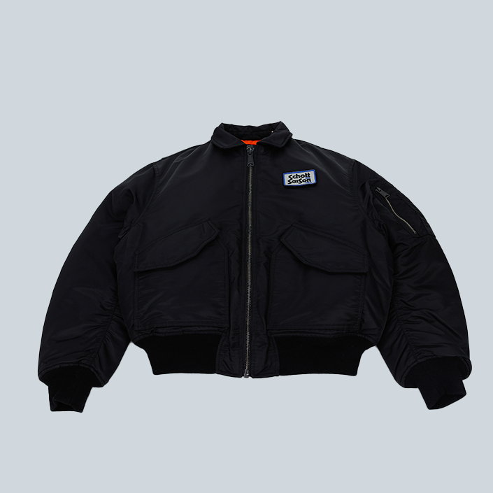 SAISON BOMBER CWU 90'S - BLACK