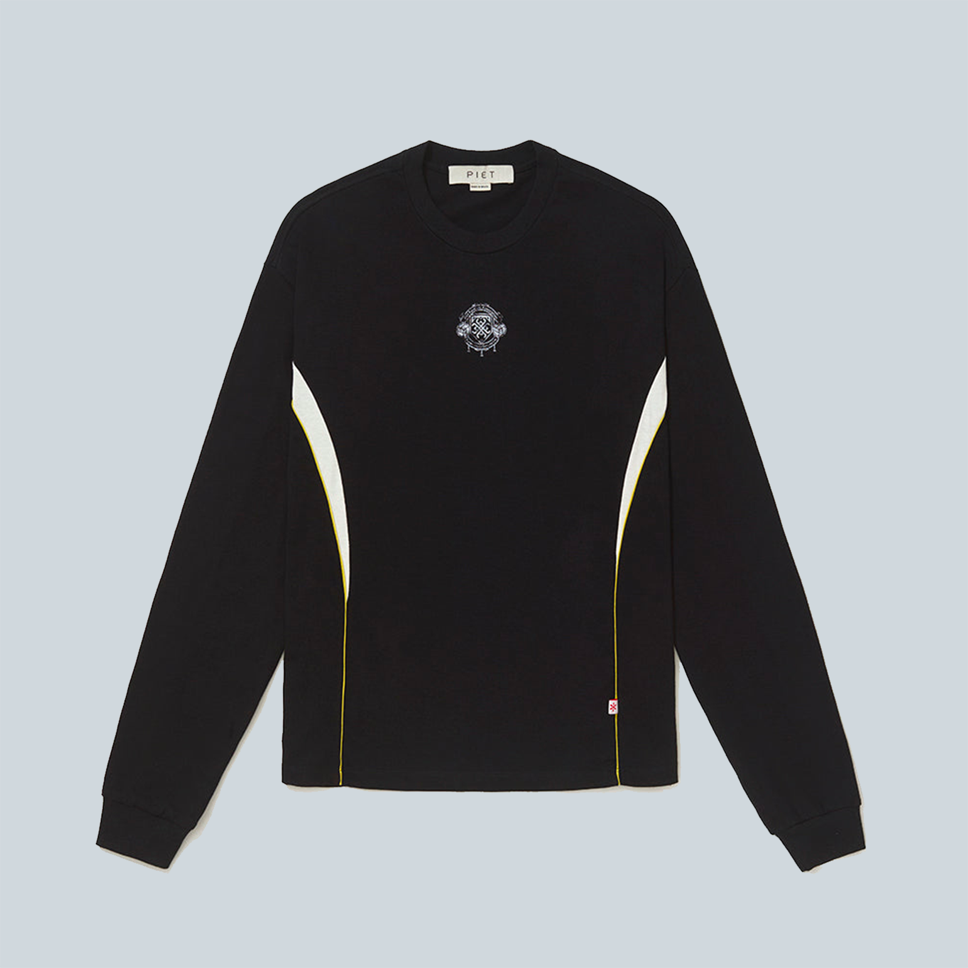 VEST LONG SLEEVE TSHIRT - BLACK