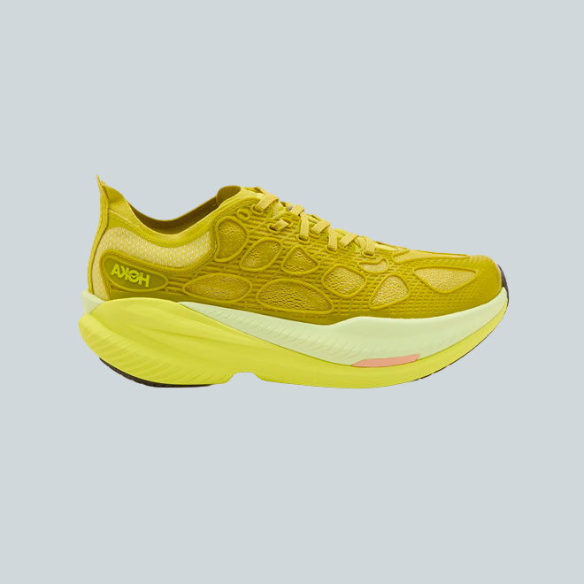 HOKA ONE ONE U MACH X CAGED - PEA GREEN / CITRUS image 0