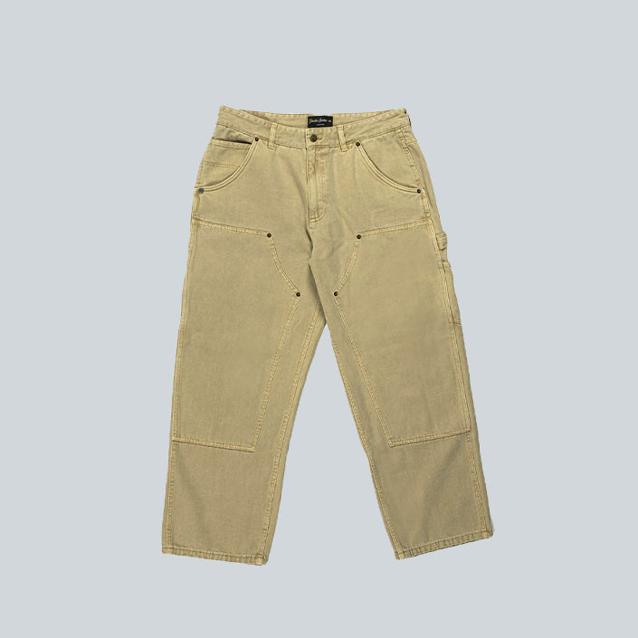 GOODIES SPORTIVE MUSTANG CAMEL PANTS - BROWN image 0