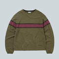 THISISNEVERTHAT PK LINE L/S TEE - OLIVE image 0