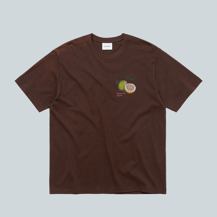 THISISNEVERTHAT GUAVA TEE - DARK CHOCOLATE image 0