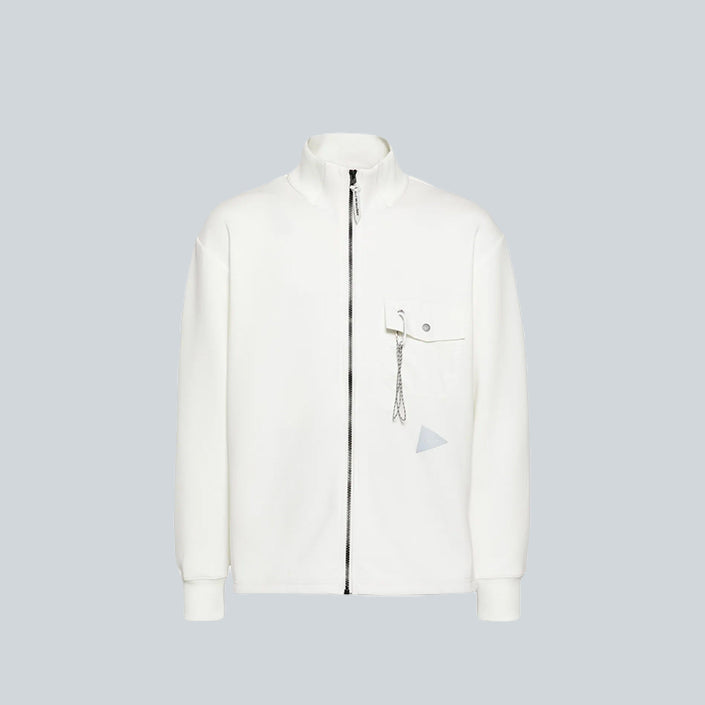 AND WANDER AIRLY WARM FULL ZIP - WHITE image 0
