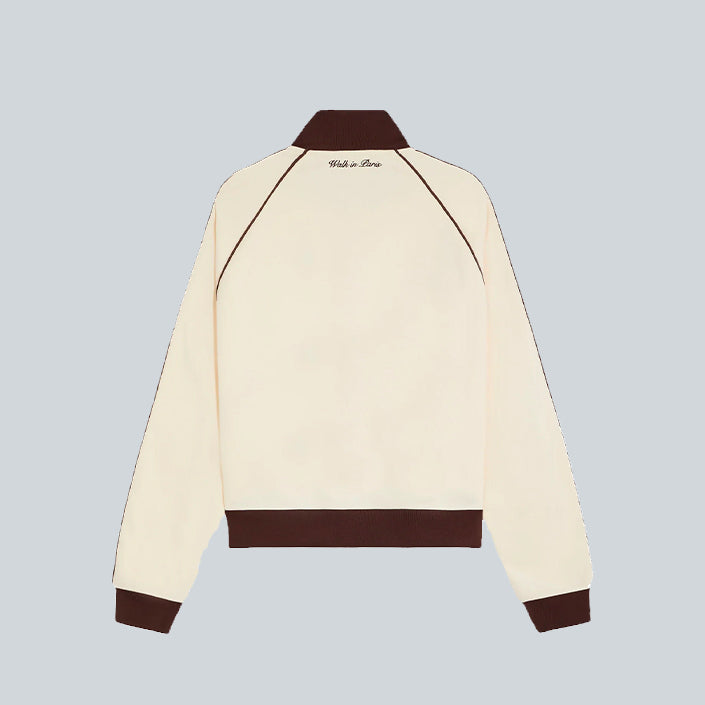 WALK IN PARIS SIGNATURE JOGGING JACKET - BEIGE image 1